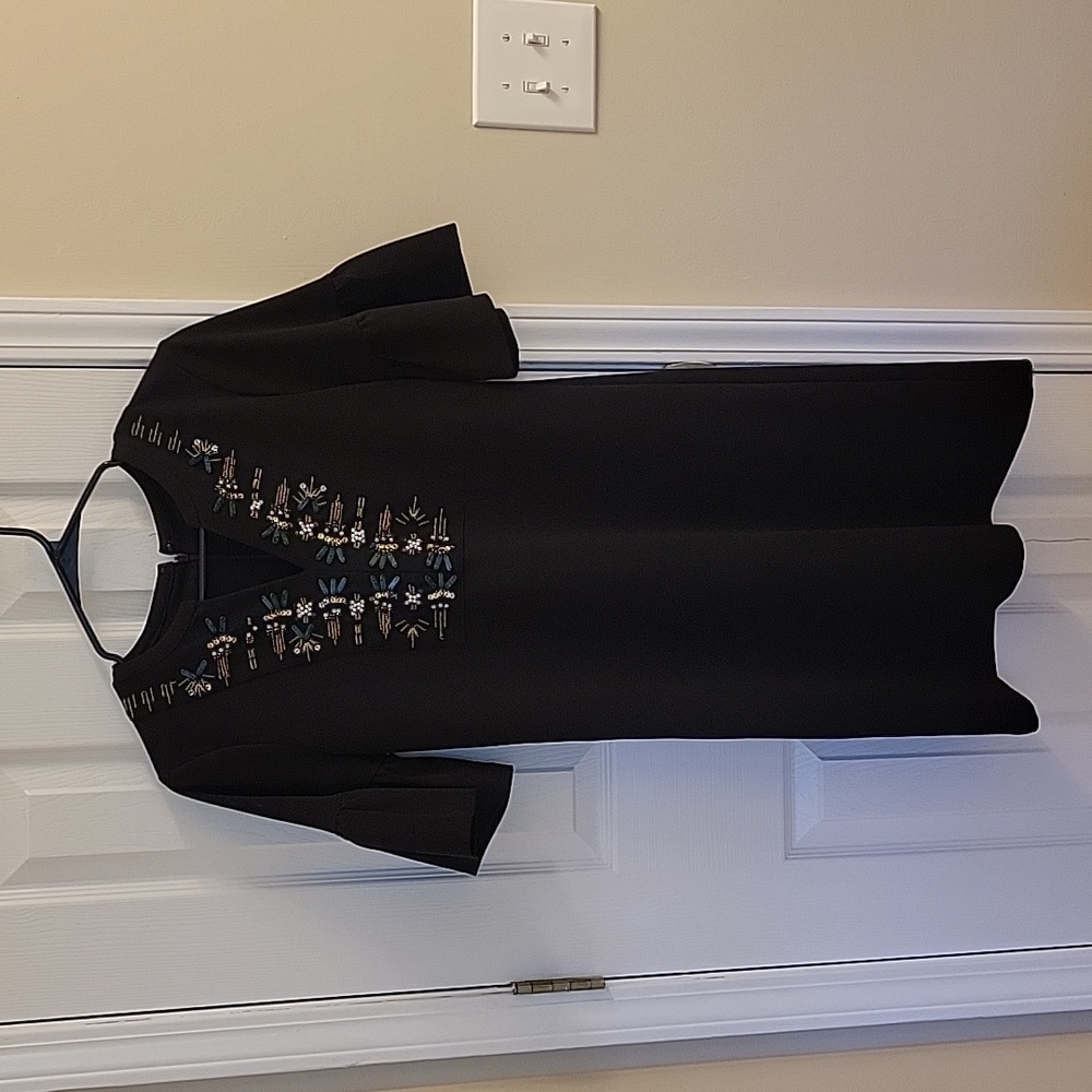 IVANKA TRUMP Black Knee Lenght Dress